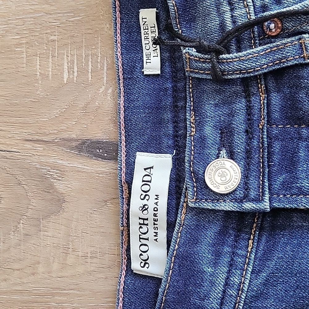 NWT Scotch & Soda The Current Highest Rise Barrel Jeans Size 25 - Picture 2 of 7